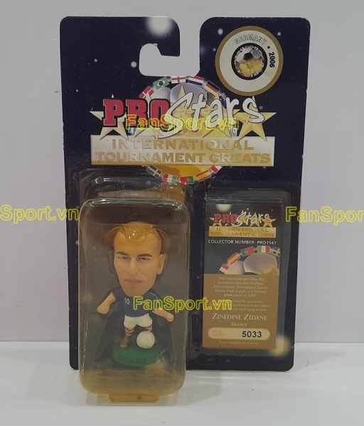 Tượng Zinedine Zidane 10 France 2006 2007 home corinthian PRO1547
