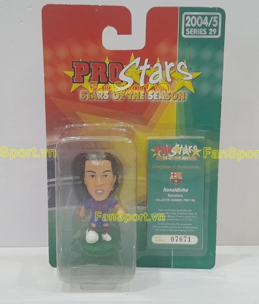 Tượng Ronaldinho 10 Barcelona 2004 2005 home corinthian PRO1160