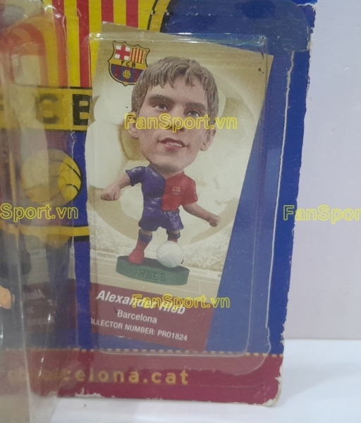 Tượng Alexander Hleb 21 Barcelona 2008 2009 home corinthian PRO1824