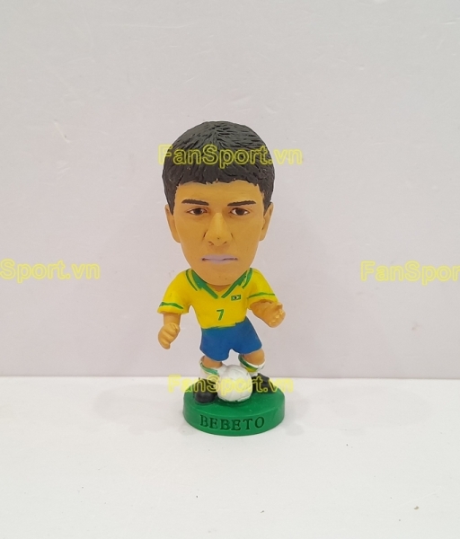 Tượng Bebeto 7 Brazil 1993 1994 1995 home yellow corinthian PRO1190